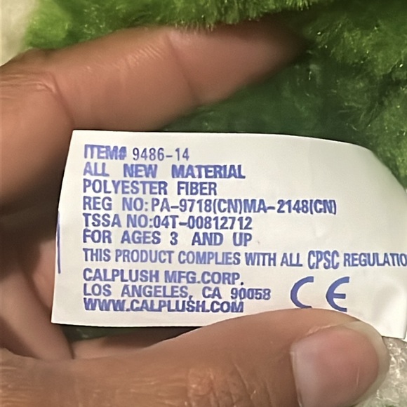 Calplush dinosaur backpack has adjustable straps in great condition - Picture 11 of 11